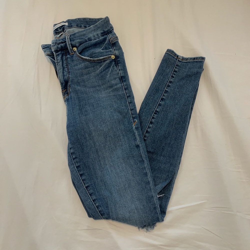 Good American stretch, skinny jeans
